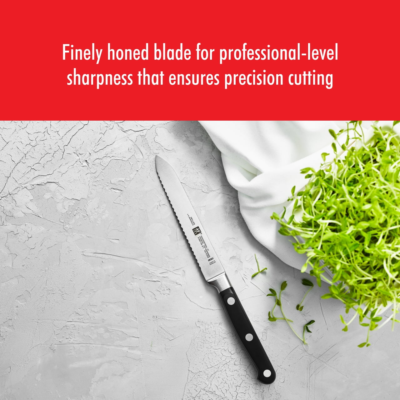 16-pc Stainless Knife Set with Magnetic Knife Bar T776