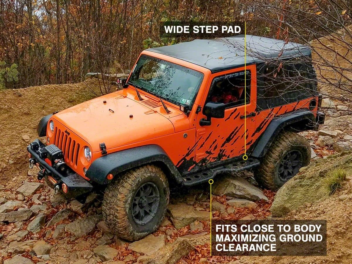 Rocker Steps for Jeep Wrangler JK 2-Door L532586