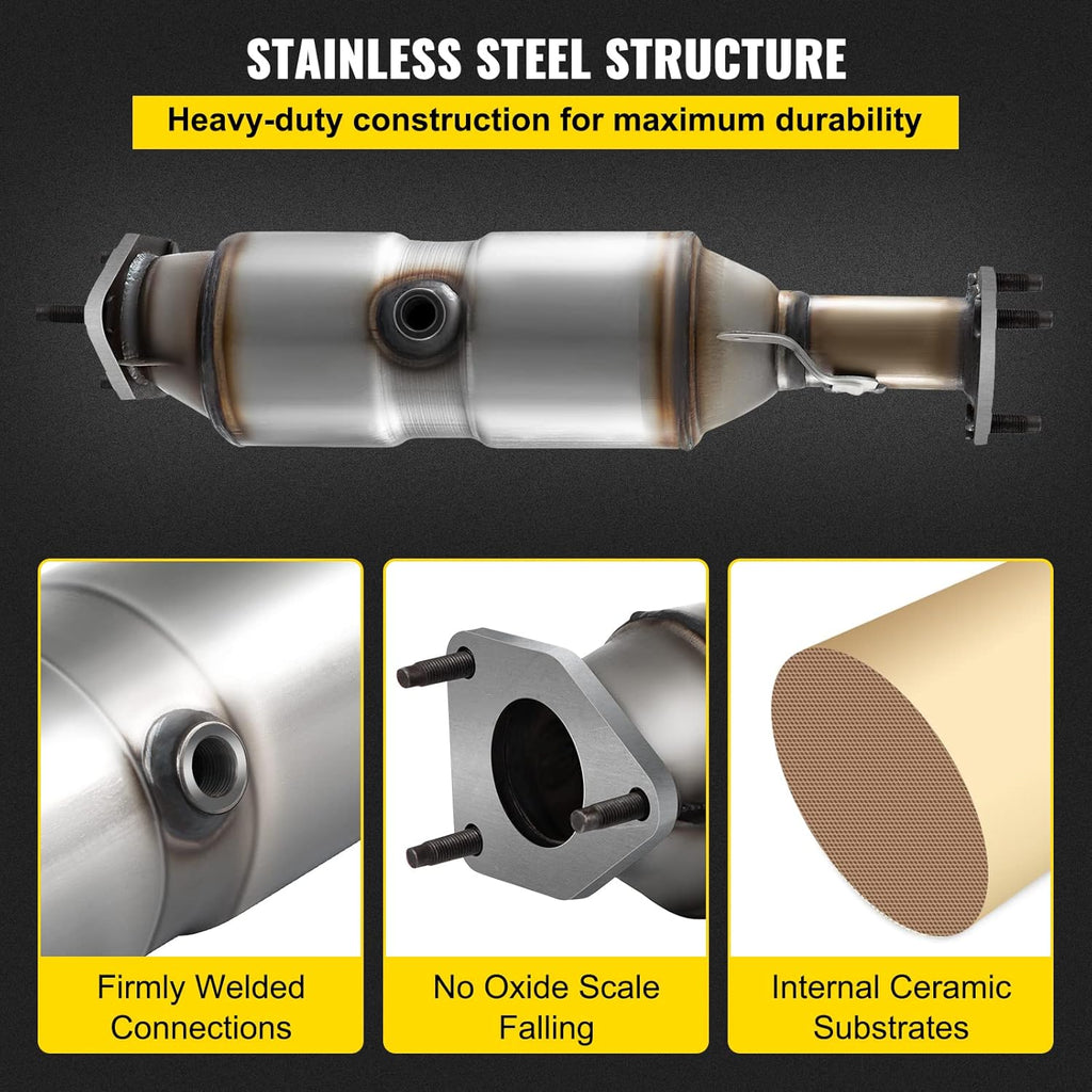 Stainless Steel Direct Fit Catalytic Converter with Gasket X570946