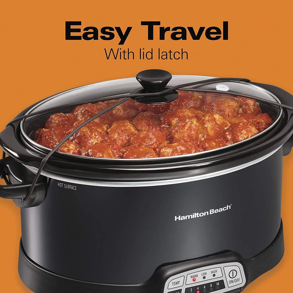 10 Quart Slow Cooker + 7 Quart Programmable Slow Cooker T87942