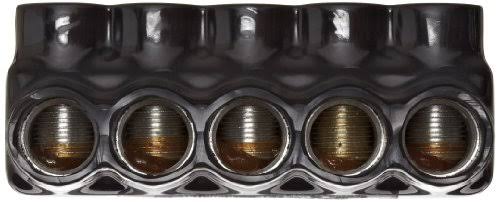 Black Insulated Multi Cable Connector 5 Ports 600 L385647