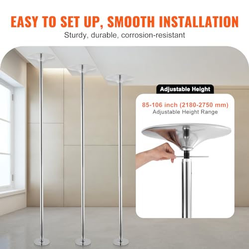 Stainless Steel Spinning Static Dancing Pole G261326