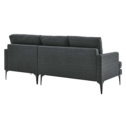 Beige Upholstered Fabric Sofa S2494