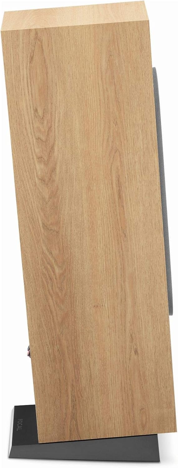 Light Wood 3-Way Floorstanding Speakers F1896