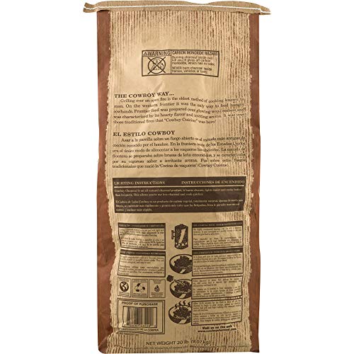 20 Pound Hardwood Lump Charcoal Q678
