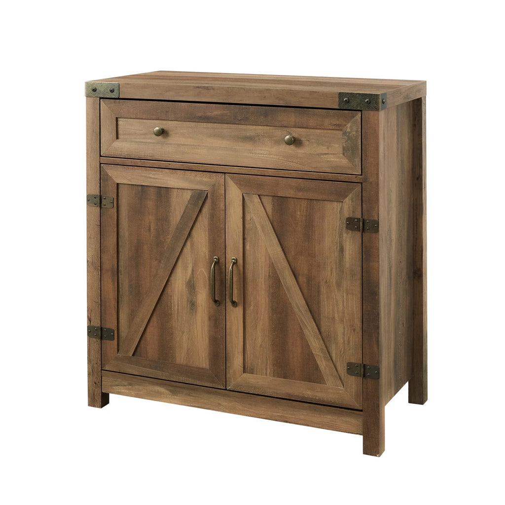 Reclaimed Barnwood Accent Cabinet H39016