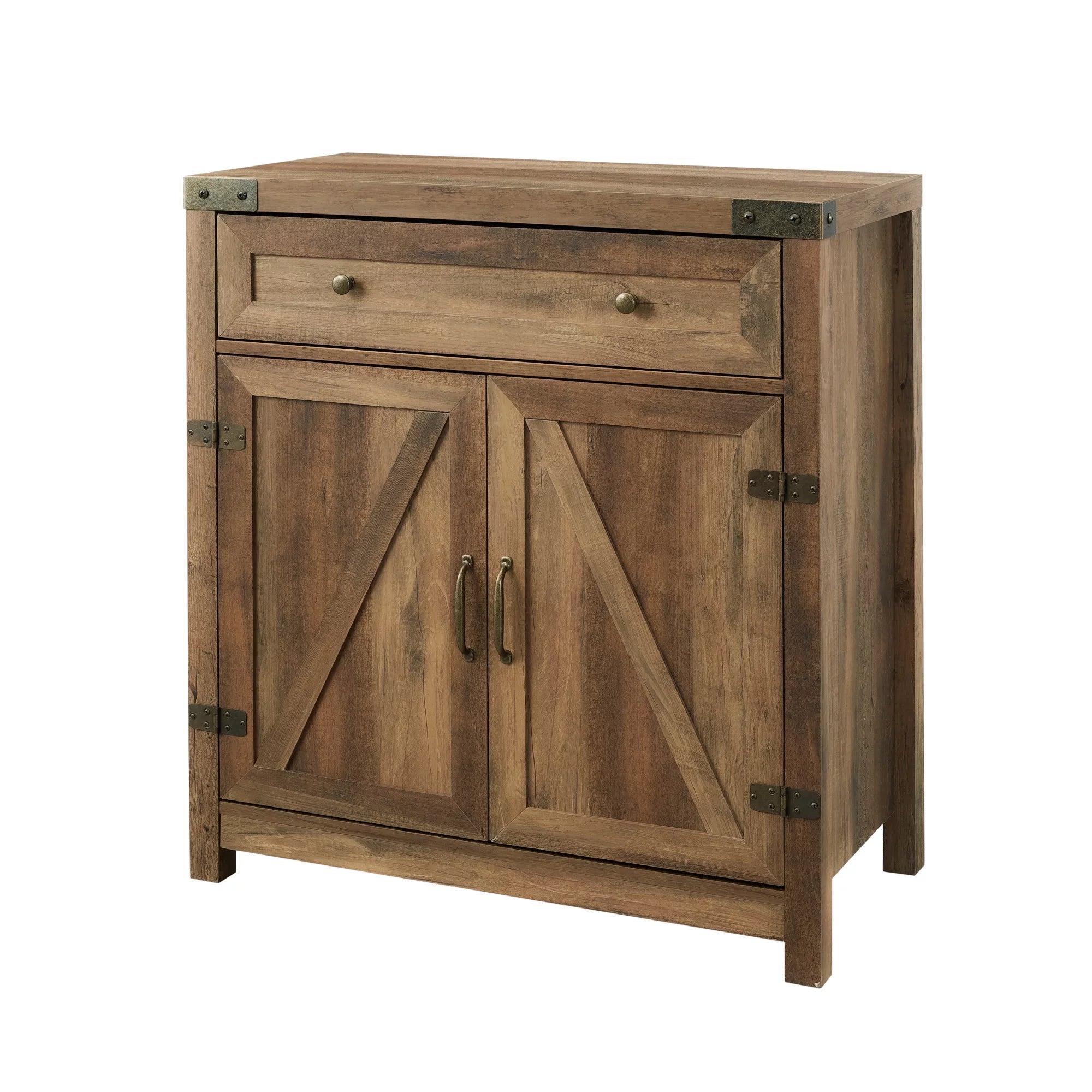 Reclaimed Barnwood Accent Cabinet H39016
