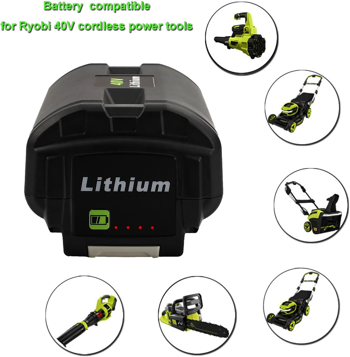 4.0Ah 40V Lithium Ion Battery P46558