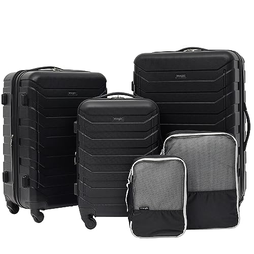 5 Piece Red Luggage and Accessories Set M5578
