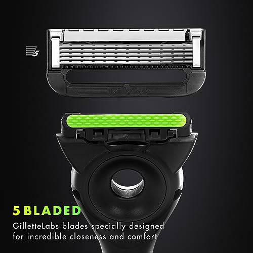 6 Razor Blade Refills and 7oz Rapid Foaming Shave Gel L845081