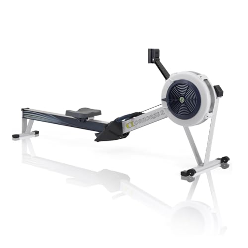 Gray Indoor Rowing Machine with PM5 Monitor M9377