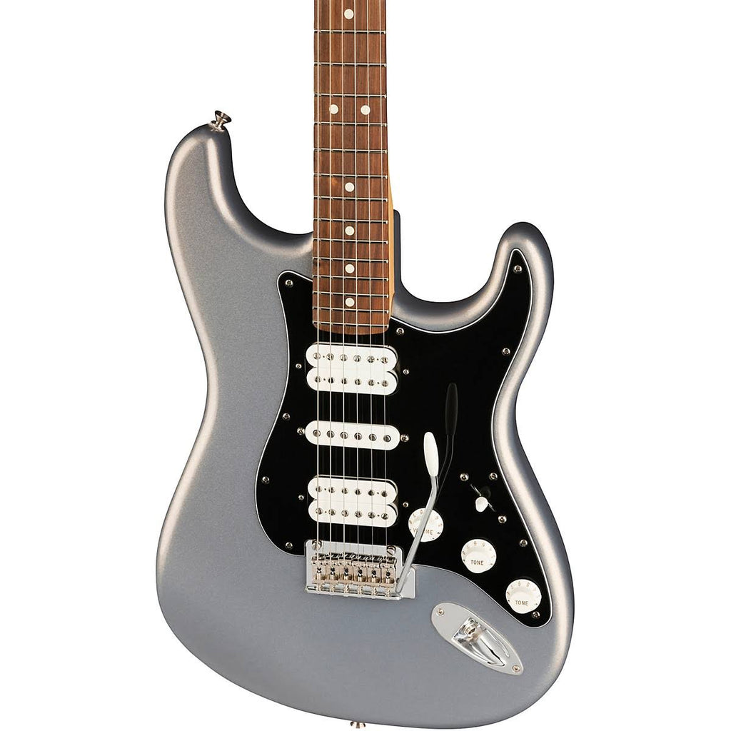 Silver Player Stratocaster Electric Guitar J4761