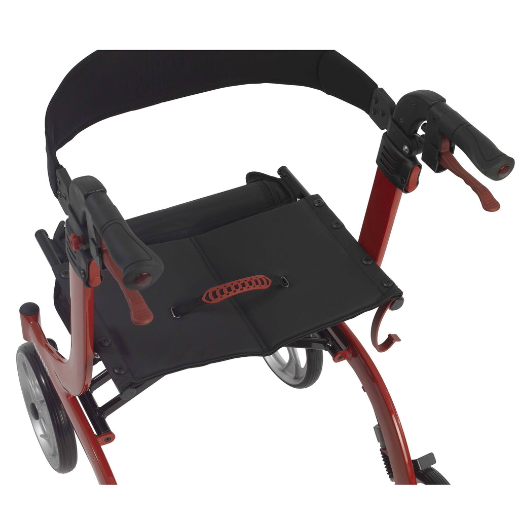 Red Rollator Walker Y944467