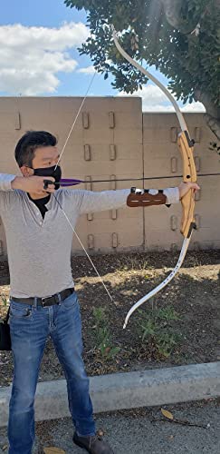 62" Beginner Youth Recurve Wooden Bow X130967