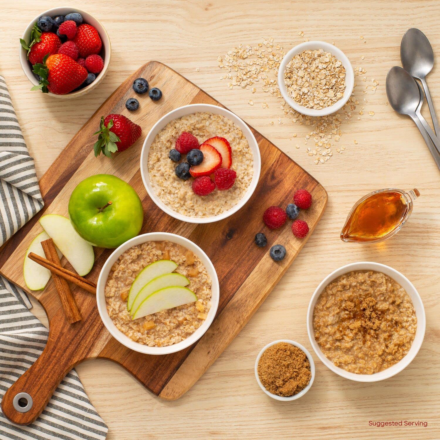 Maple and Brown Sugar Instant Oatmeal, 8ct, 344g G5124