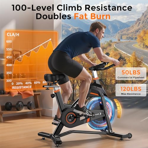 Light Commercial Magnetic Exercise Bike with Bluetooth P798660