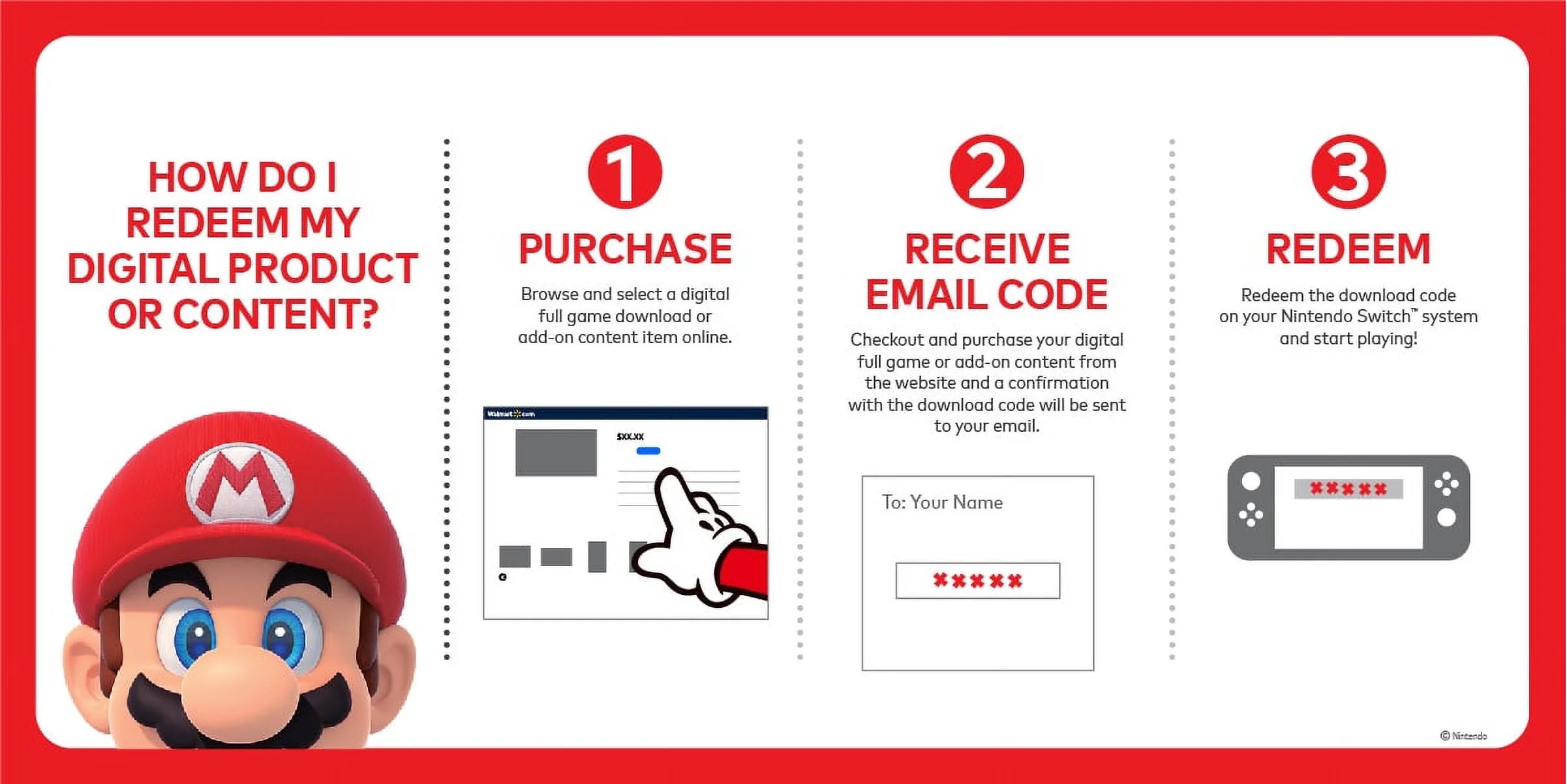 $20 Nintendo eShop Gift Card X245529