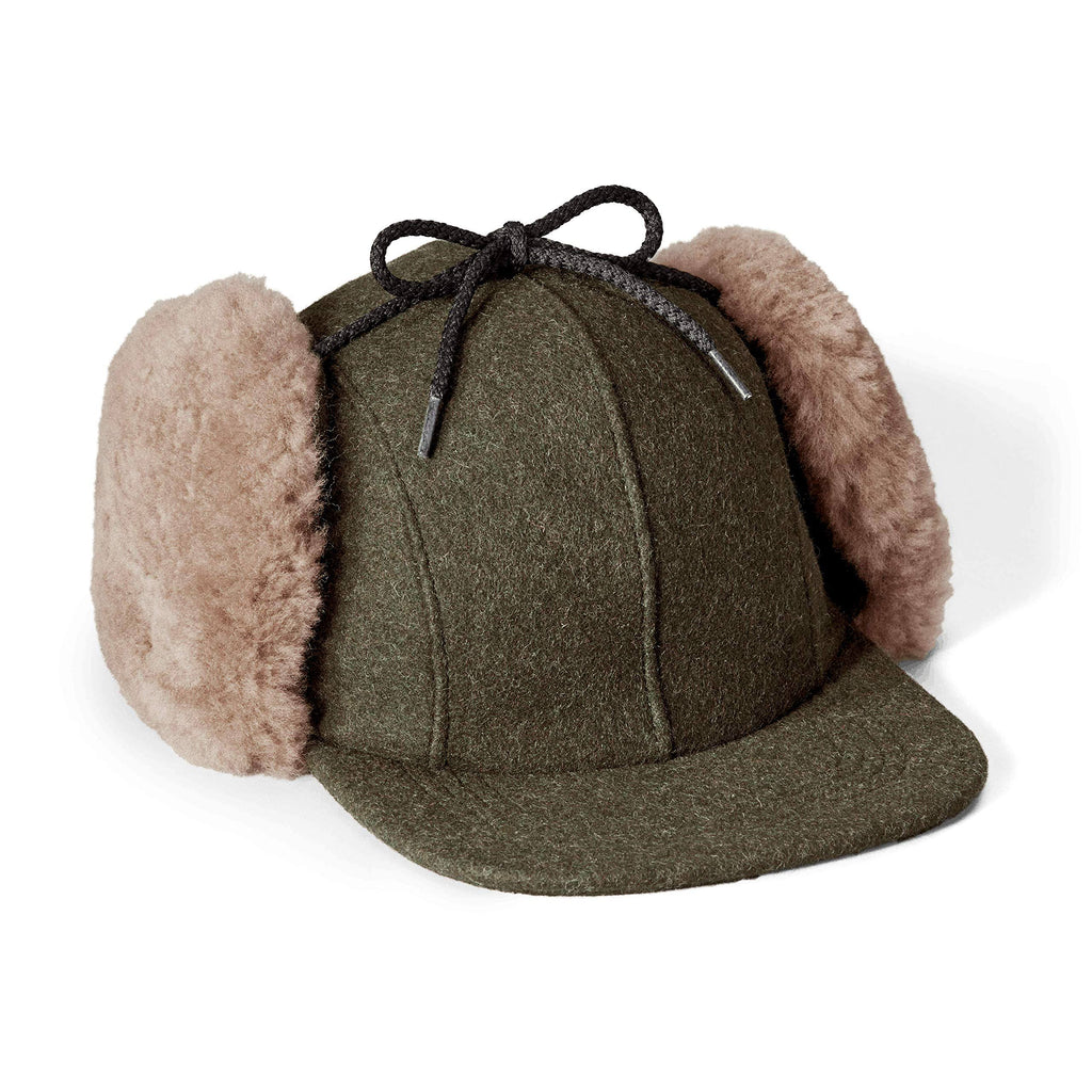 Forest Green Double Mackinaw Cap XL W706
