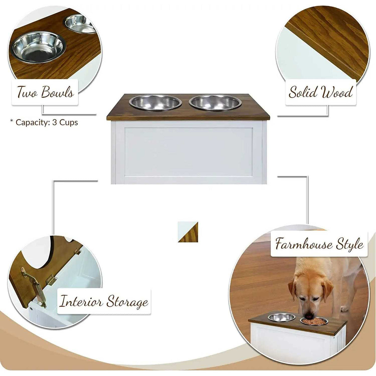 Pet Feeder Storage Stand K30828