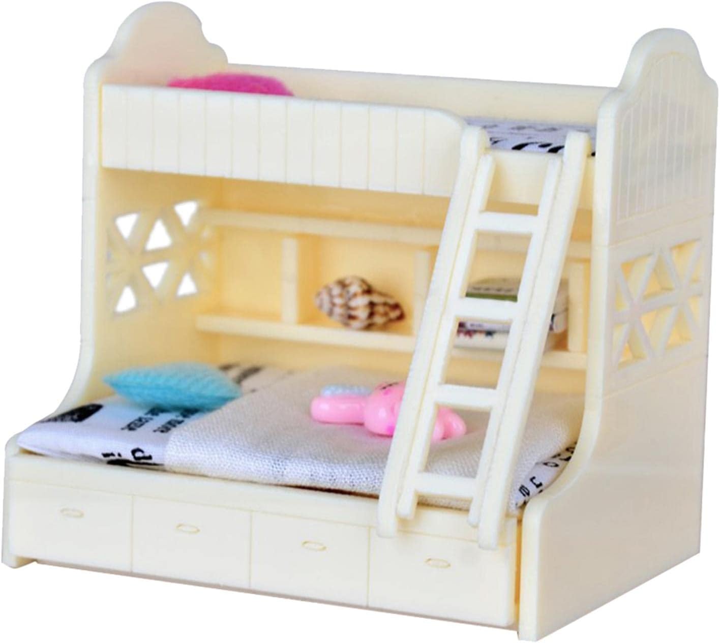 1/12 Scale Miniature Double Bunk Bed S558058