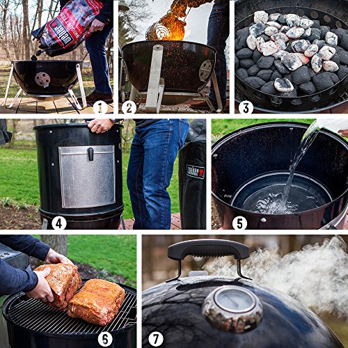 22-inch Charcoal Smoker E900