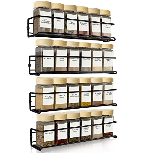 Set of 4 Hanging Spice Rack I332