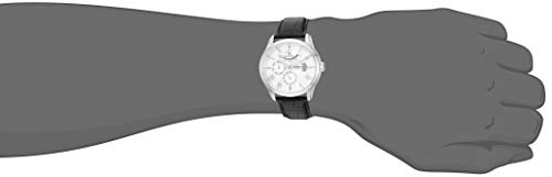 Classic 6 Hand Power Reserve Leather Strap Watch N82795