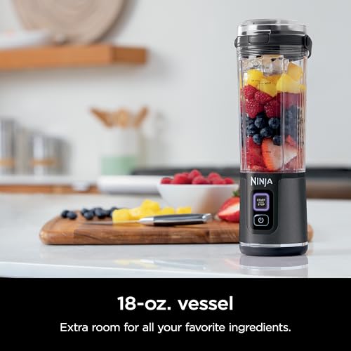 Black Cordless Portable Blender 18oz Q57775