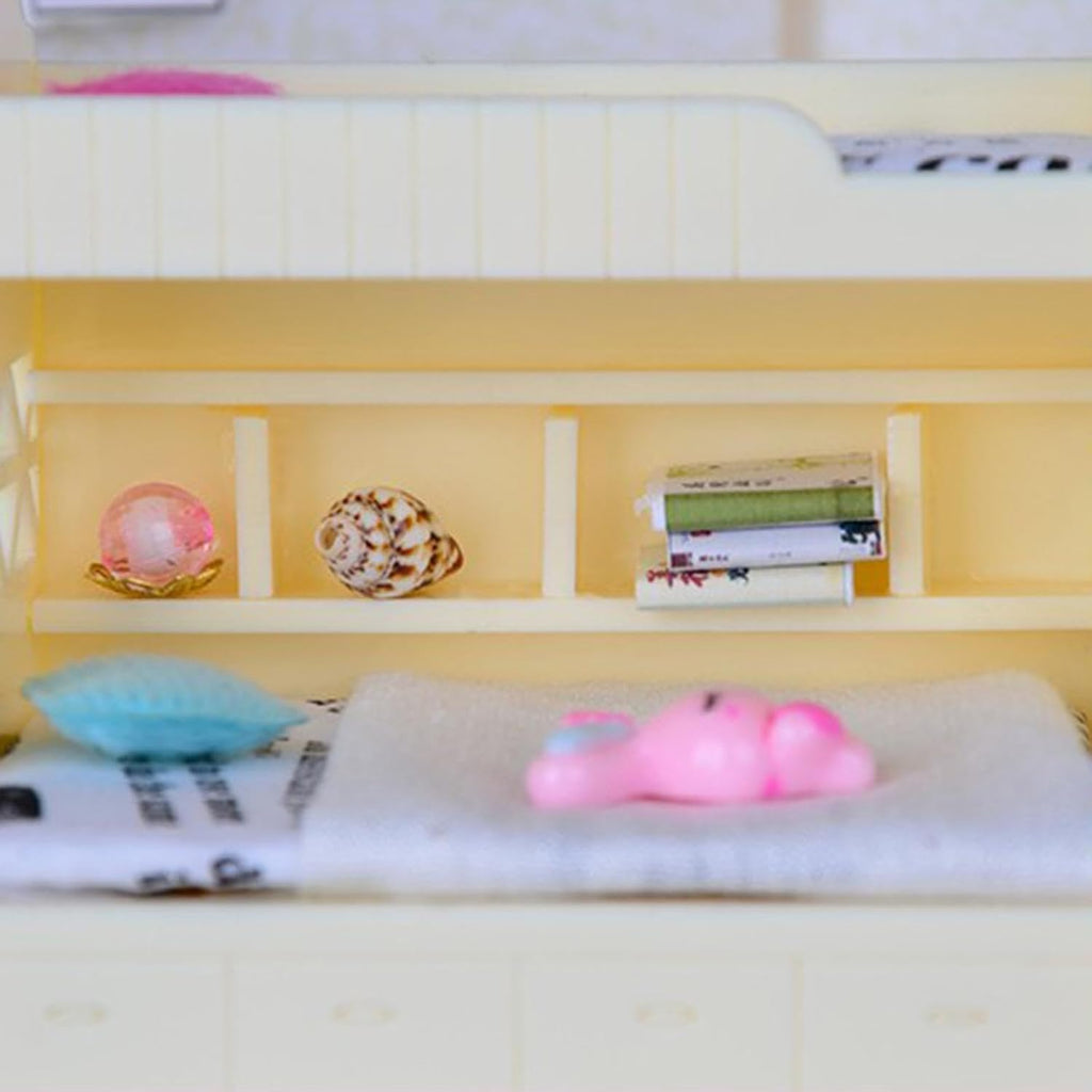 1/12 Scale Miniature Double Bunk Bed S558058