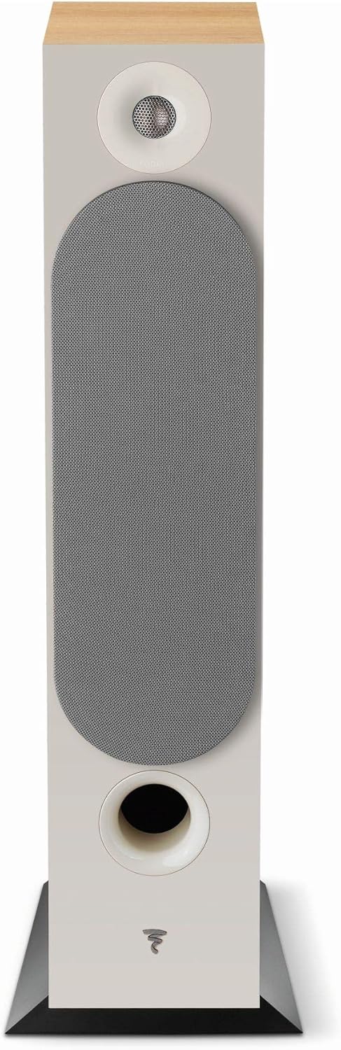 Light Wood 3-Way Floorstanding Speakers F1896
