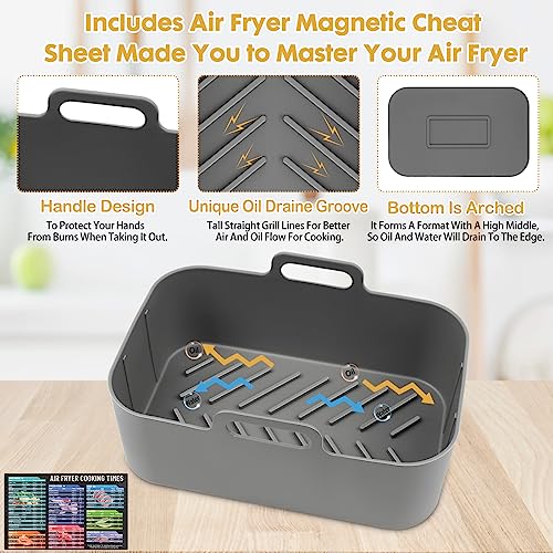 2Pcs Rectangular Silicone Baking Tray D402209