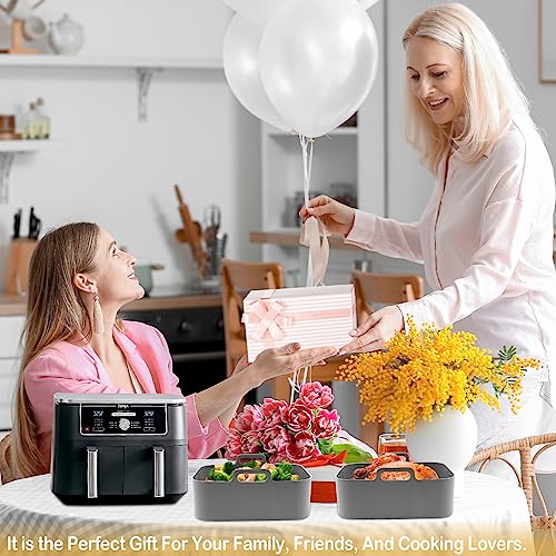 2Pcs Rectangular Silicone Baking Tray D402209