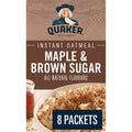 Maple and Brown Sugar Instant Oatmeal, 8ct, 344g G5124