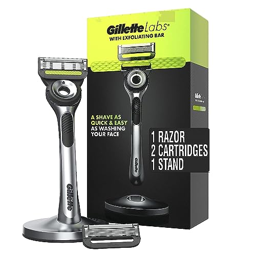 6 Razor Blade Refills and 7oz Rapid Foaming Shave Gel L845081