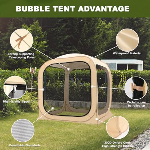 Screen House Tent Instant Pop-Up Tent Shelter F5955