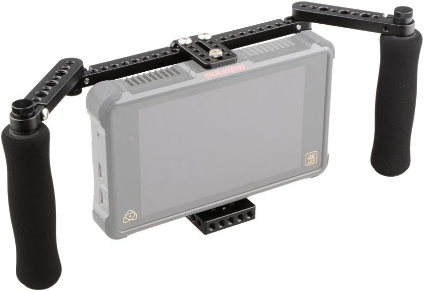 Monitor Cage with Adjustable Handles for 5 inch and 7 inch LCD Monitors I1959