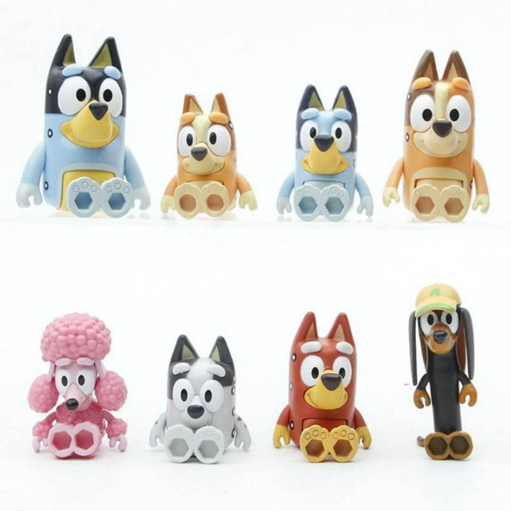 12 Pcs Dog Action Figures Set H455