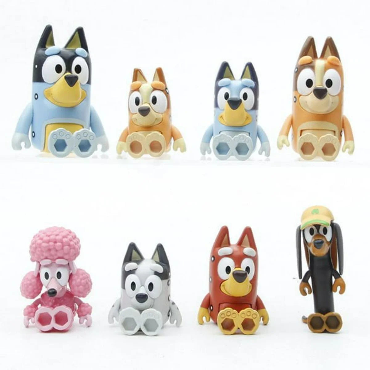 12 Pcs Dog Action Figures Set H455