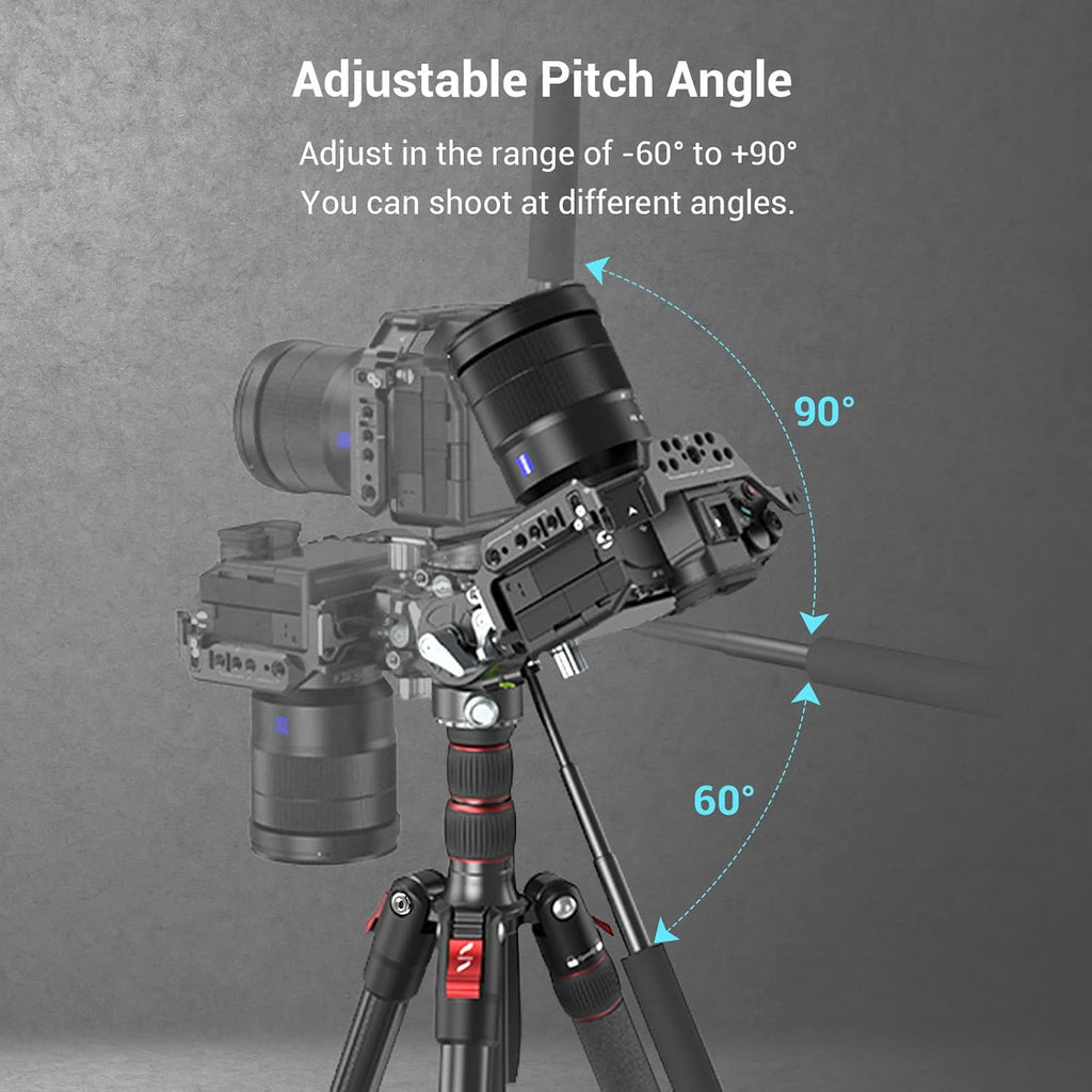 Video Head with Quick Release Plate for Compact Video Cameras and Tripod A425