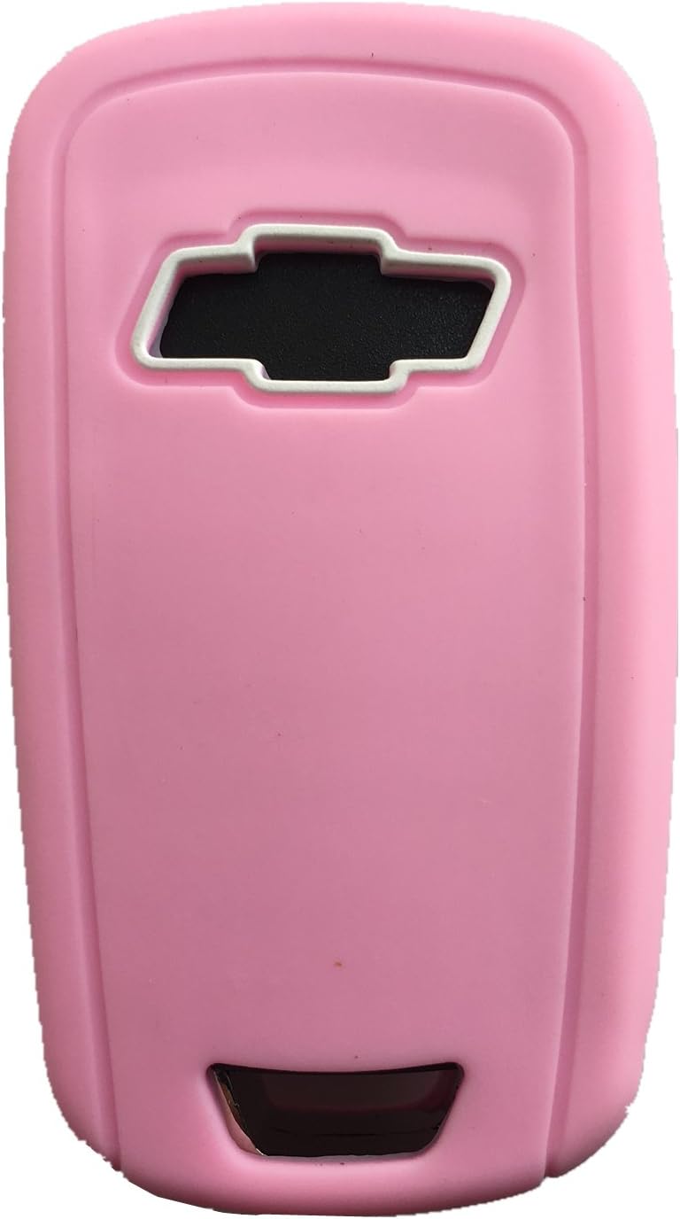 Pink Silicone Keyless Entry Remote Control Key Fob Cover Case V311400