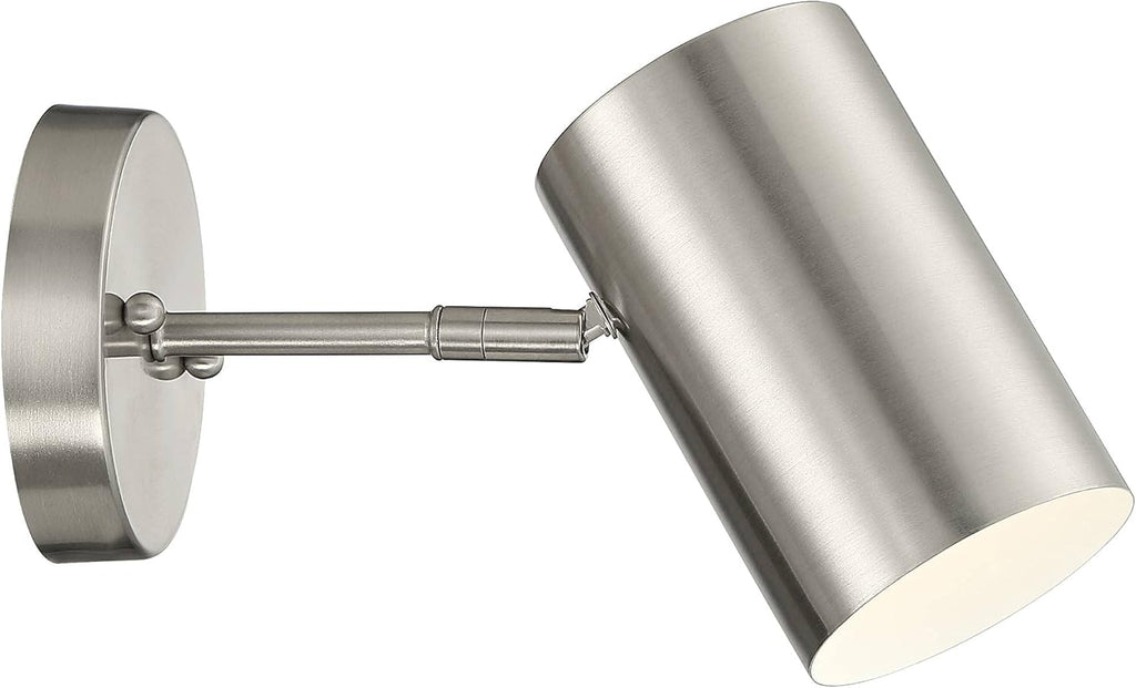 Brushed Nickel Metal Wall Mounted Lamp Light Fixture M1646