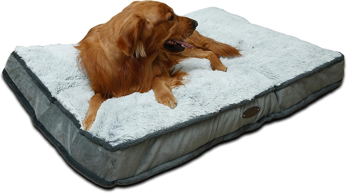 Waterproof Dog Bed with Removable Washable Cover, Pack of 2 L651713