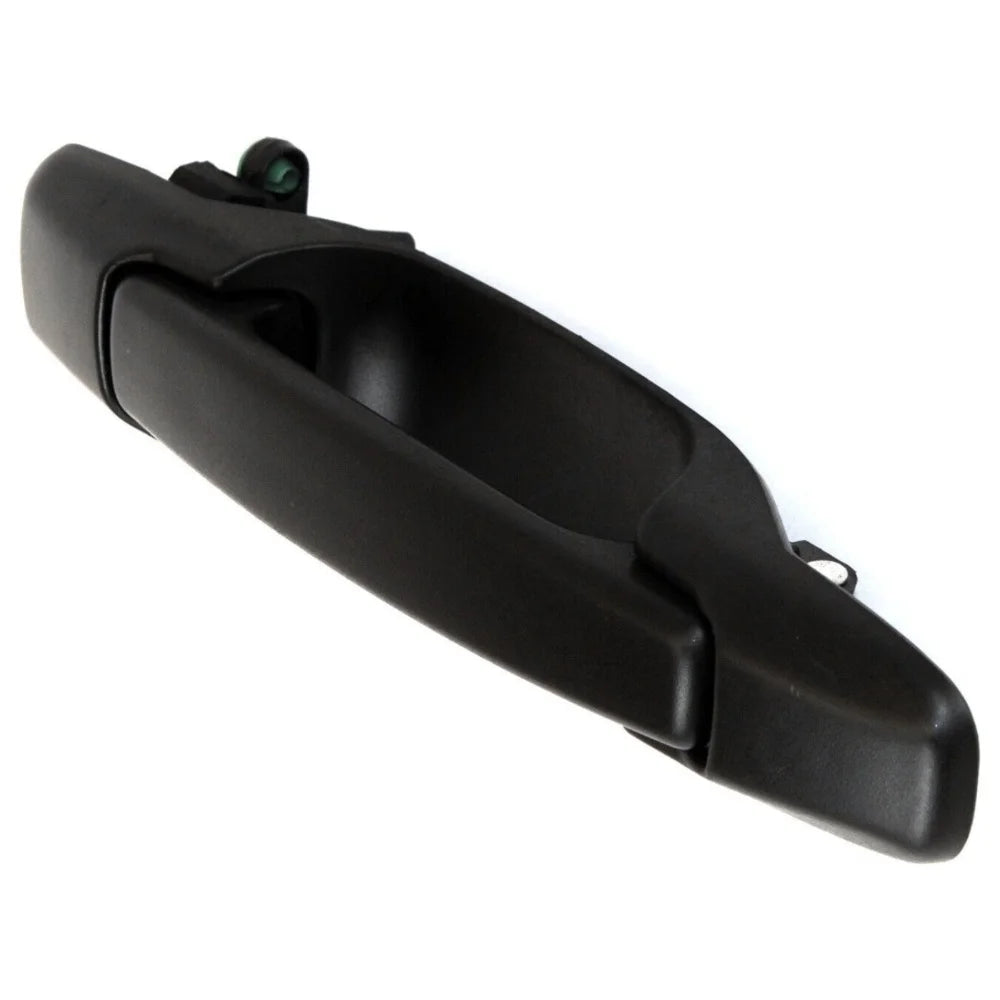 Black Plastic Exterior Door Handle Set of 2 T78990