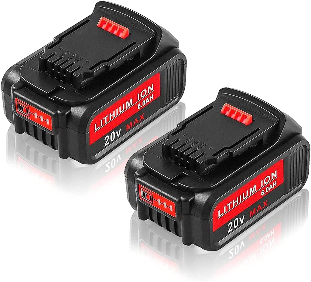 6.0Ah Replacement Battery 20V Max Lithium 2-P Pack W466757