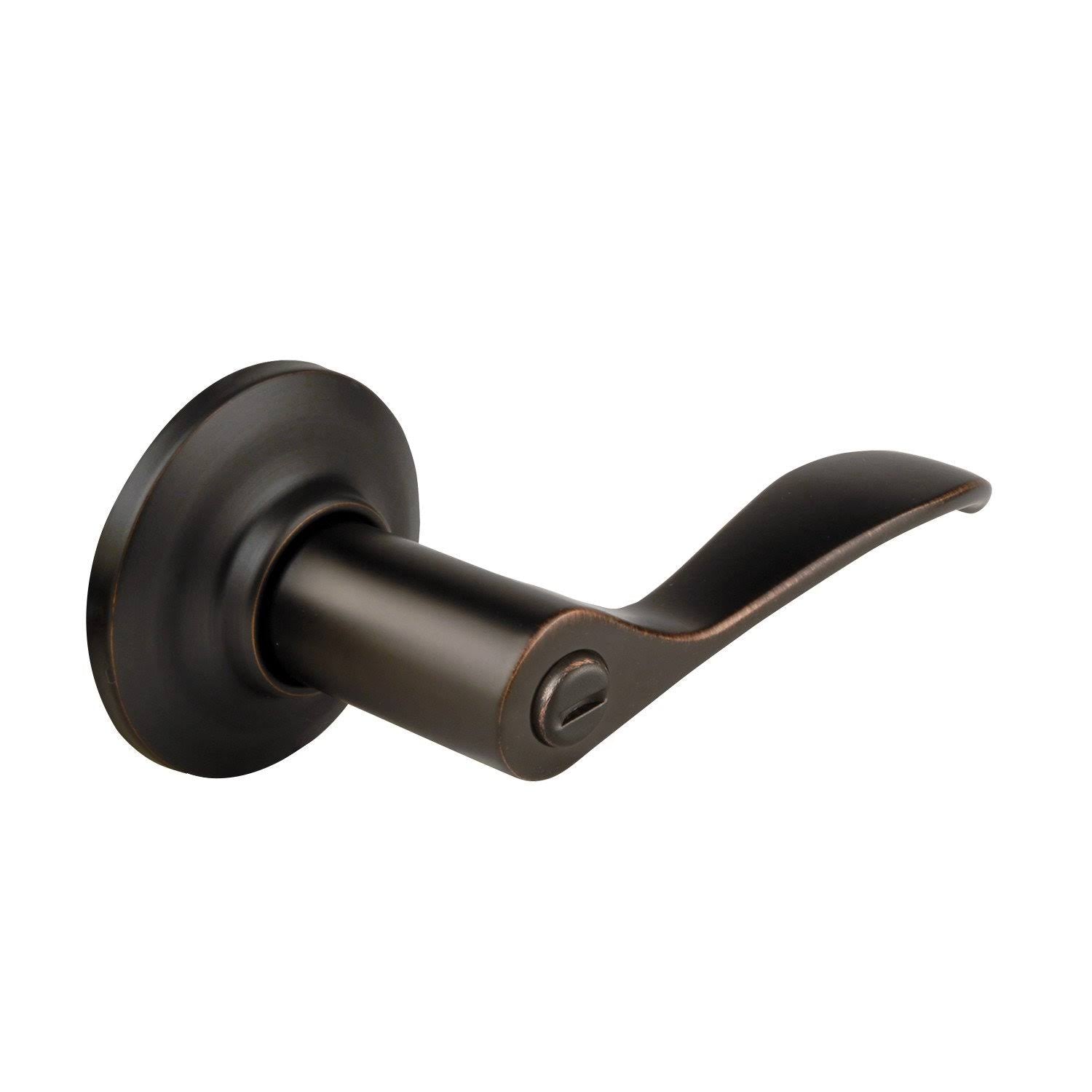 Entry Mechanical Satin Nickel Lever H371