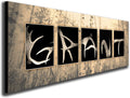 Antler Name Art Block Mount G7314