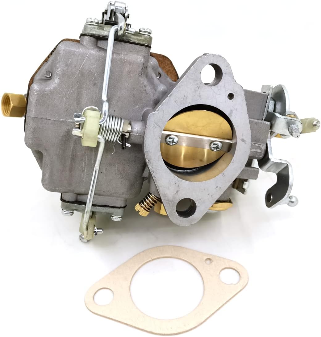 Carburetor & Manual Choke for 200 Ci inline 6-cylinder automatic transmission F100 series truck 223 262 CI engines O9795