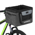 Foldable Front Basket Bike Basket Dog Cat Carrier Camping Tote Bag C3650
