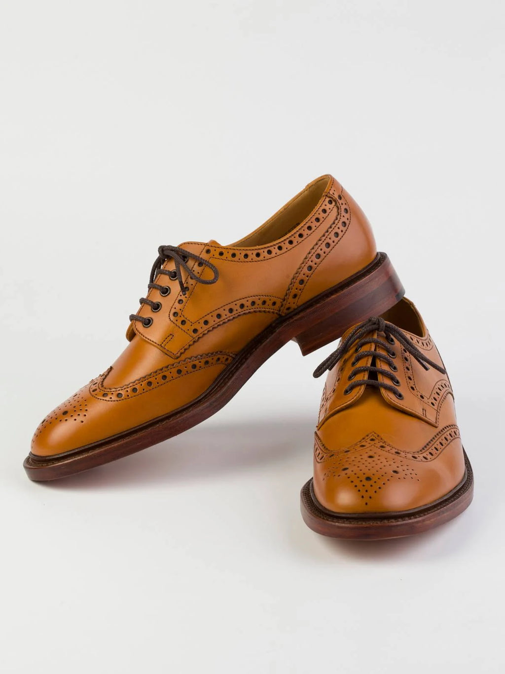 Tan Leather Shoes J600978