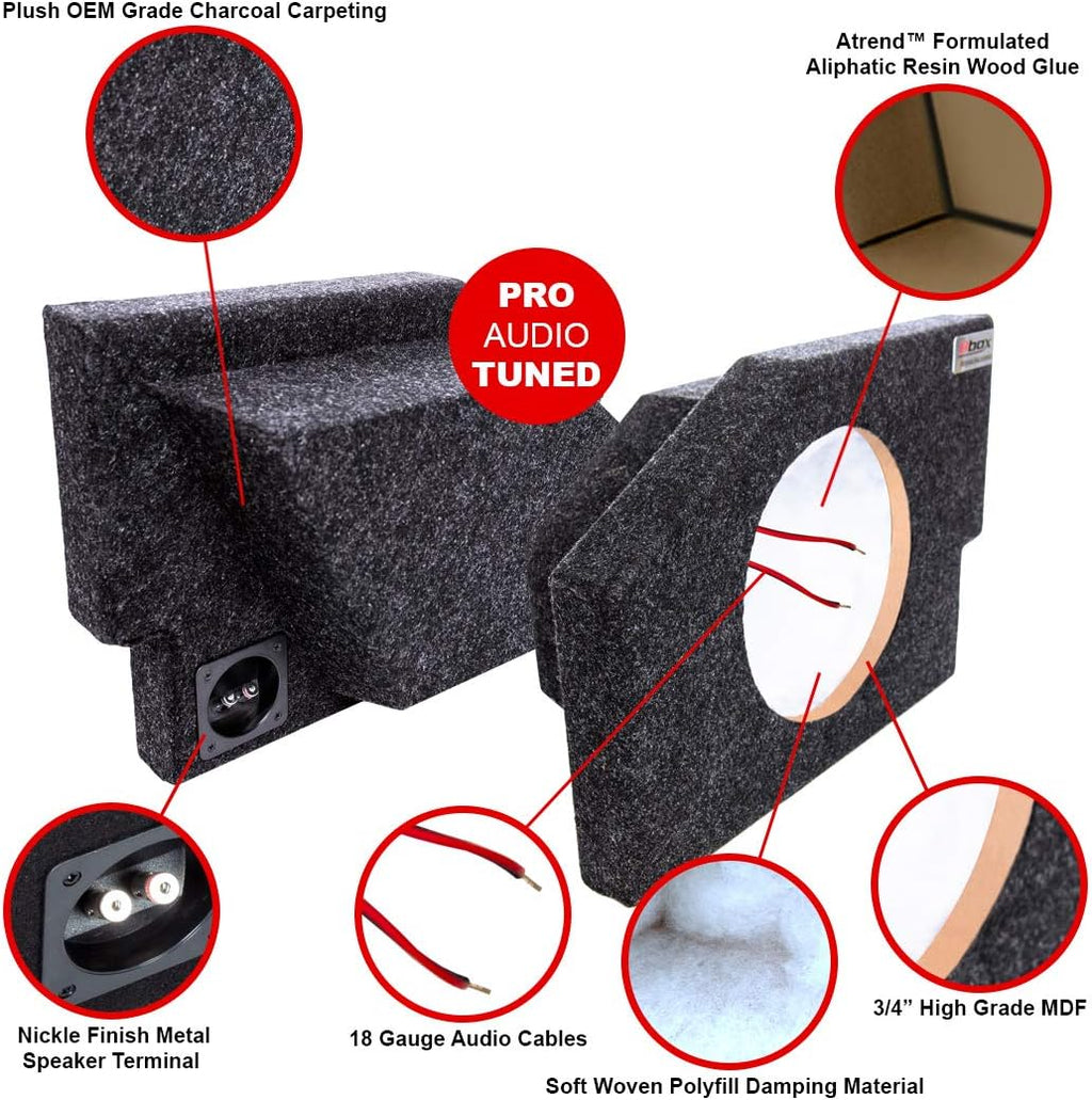 Dual 10” Sealed Subwoofer Enclosure P42072